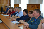 На аппаратном совещании в администрации Усть-Таркского района