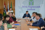 На аппаратном совещании в администрации Усть-Таркского района