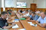 На аппаратном совещании в администрации Усть-Таркского района