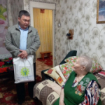 Поздравление тружеников тыла и жительницы блокадного Ленинграда