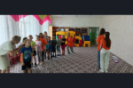 У волонтёров каникул не бывает: заряд бодрости для детского сада «Колосок»